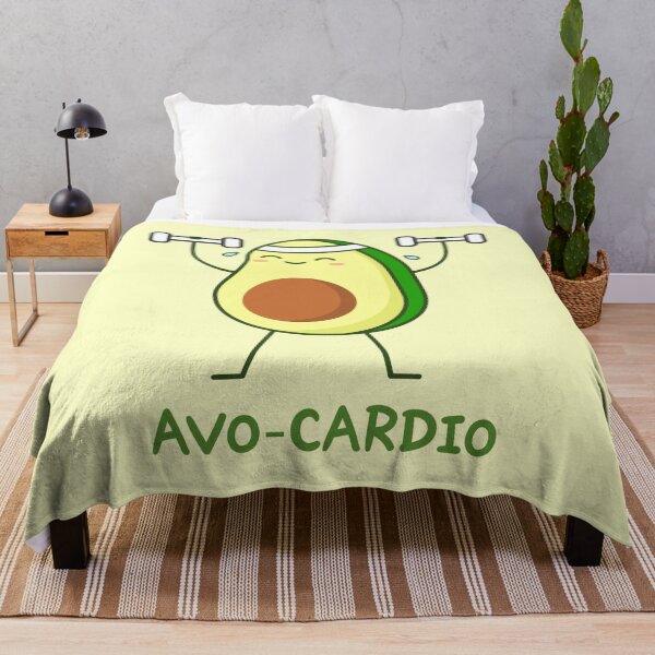 Item preview, Avo-cardio pun. Avocado lifts weights. designed and sold by TashaVector.