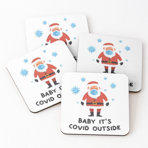 Item preview, Baby it's c.o.v.i.d outside - Baby it's covid outside - 2020 christmas gift designed and sold by nananinanana.