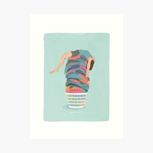 Laundry Day Art Print