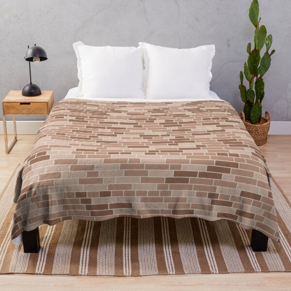 Item preview, Light brown brick wall pattern designed and sold by acidmit.