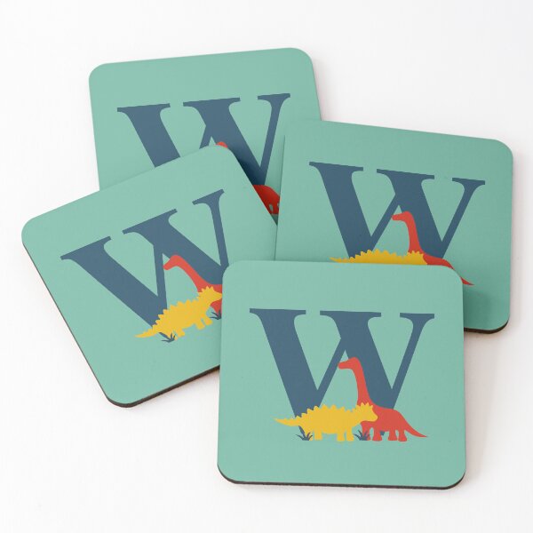 Item preview, Dinosaurs - Personalised W Name, Initial, Monogram designed and sold by CocoandDaisy.