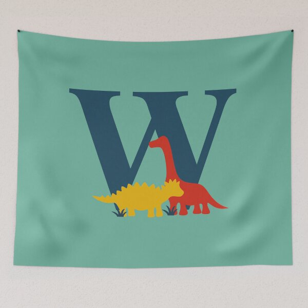Item preview, Dinosaurs - Personalised W Name, Initial, Monogram designed and sold by CocoandDaisy.