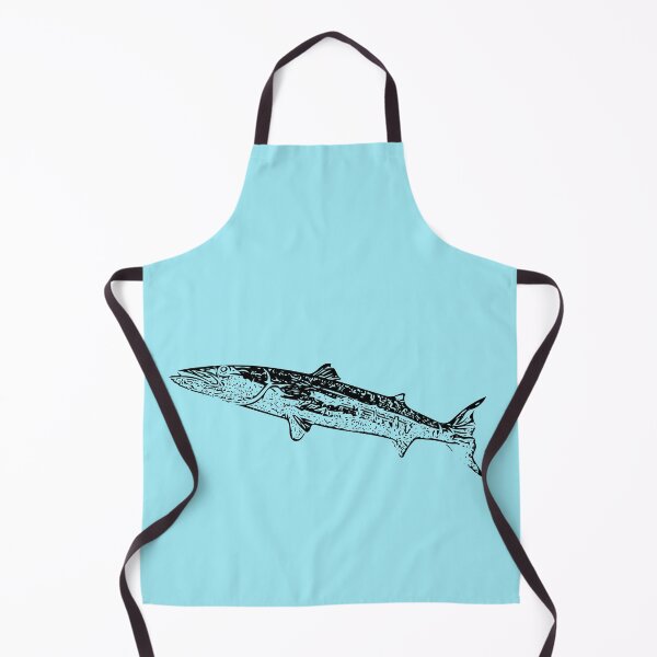 Item preview, Great Barracuda Black Print designed and sold by designsasstultd.