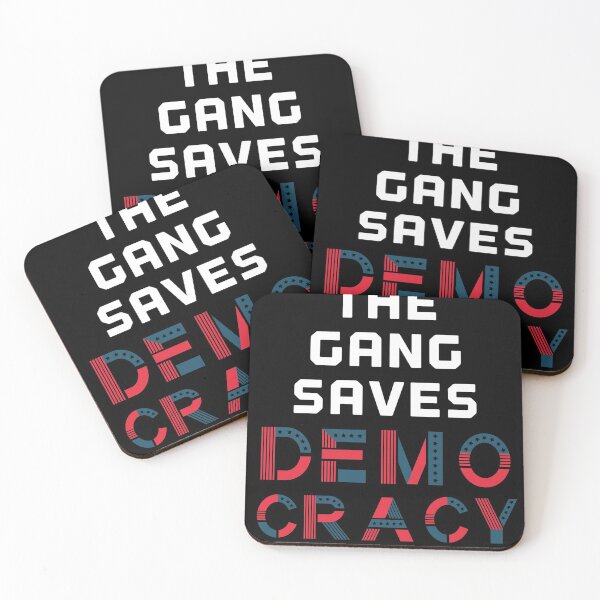 Item preview, The gang saves democracy designed and sold by MihneaL.