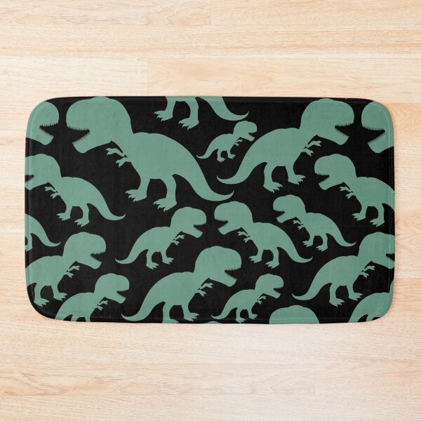 Item preview, Friendly Dinosaurs pattern grey blue designed and sold by kyds.