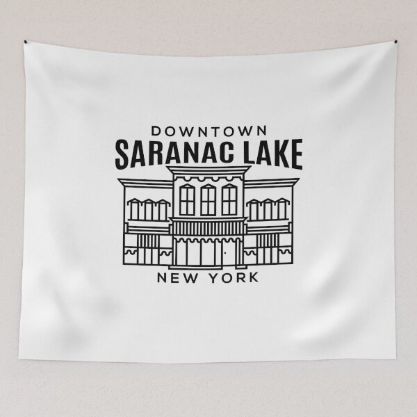 Item preview, Downtown Saranac Lake NY designed and sold by HalpinDesign.