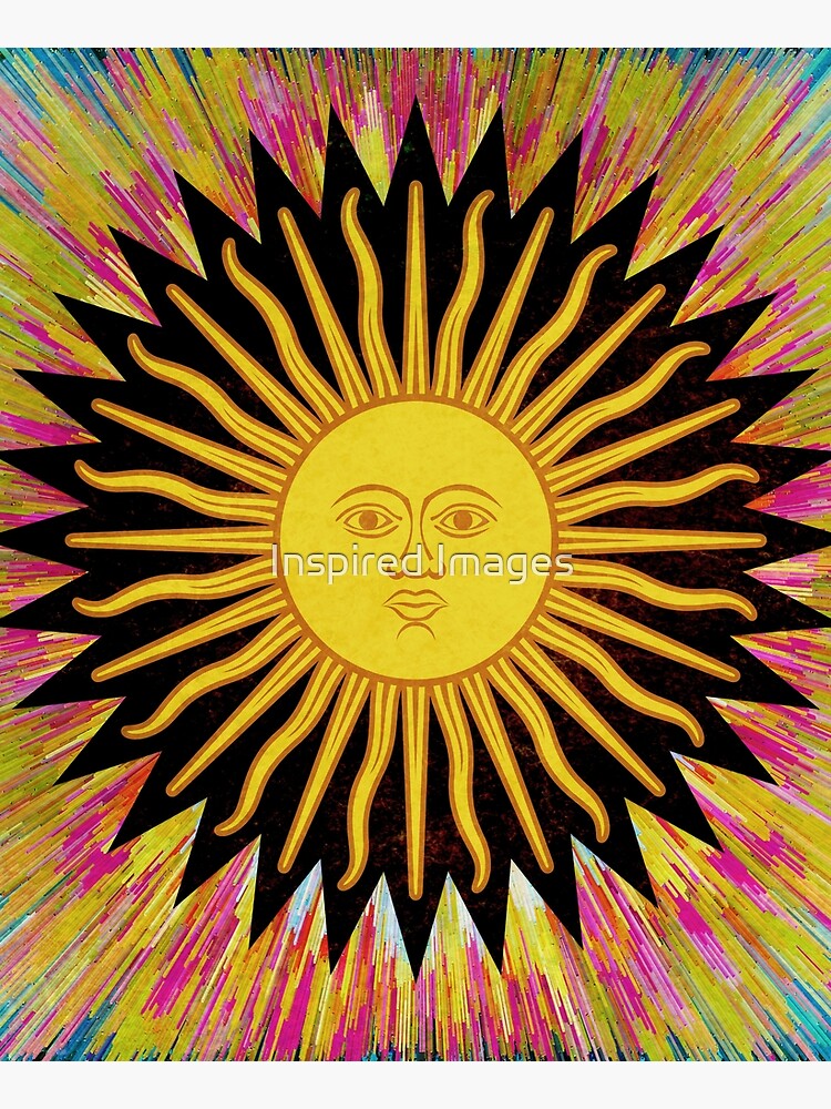 Psychedelic Sun Star / Bohemian Zen Hippie Festival by ImageMonkey