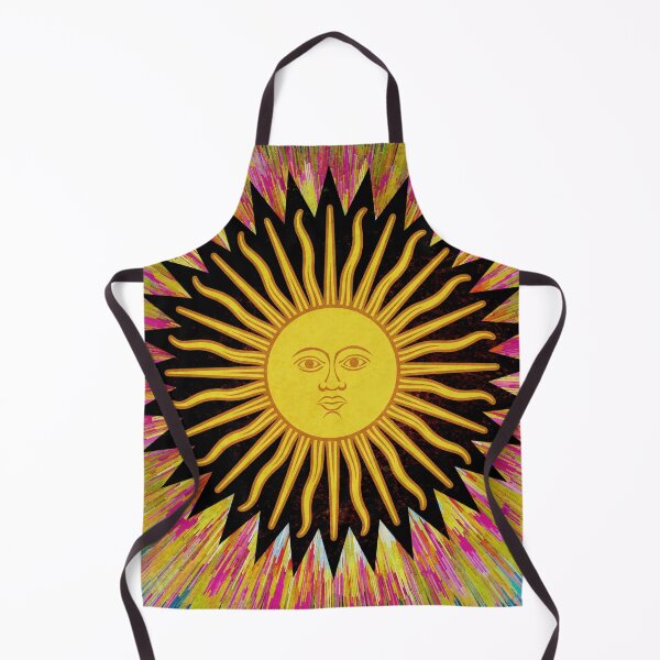 Psychedelic Sun Star / Bohemian Zen Hippie Festival Apron