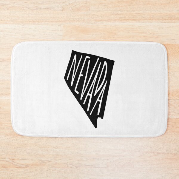 Item preview, Nevada State USA Outline Map (Black) designed and sold by acatalepsys.