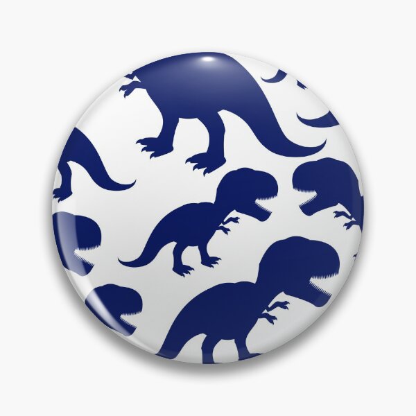 Item preview, Friendly Dinosaurs pattern dark blue designed and sold by kyds.