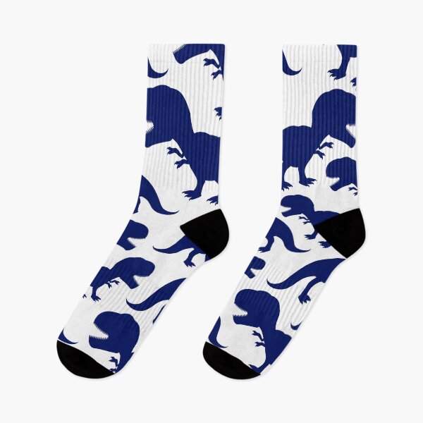 Item preview, Friendly Dinosaurs pattern dark blue designed and sold by kyds.