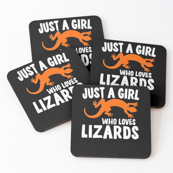 Item preview, Just A Girl Who Loves Lizards designed and sold by cimibaka25.