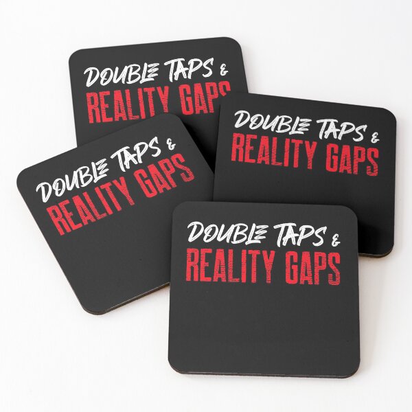 Item preview, Double Taps & Reality Gaps designed and sold by Spicy Chilli.