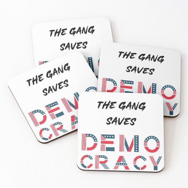 Item preview, The gang saves democracy designed and sold by MihneaL.