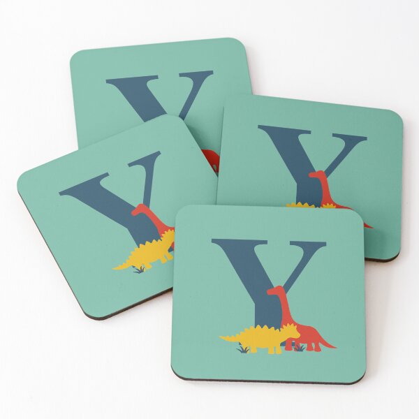 Item preview, Dinosaurs - Personalised Y Name, Initial, Monogram designed and sold by CocoandDaisy.