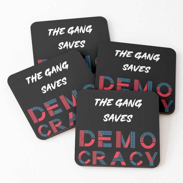 Item preview, The gang saves democracy designed and sold by MihneaL.