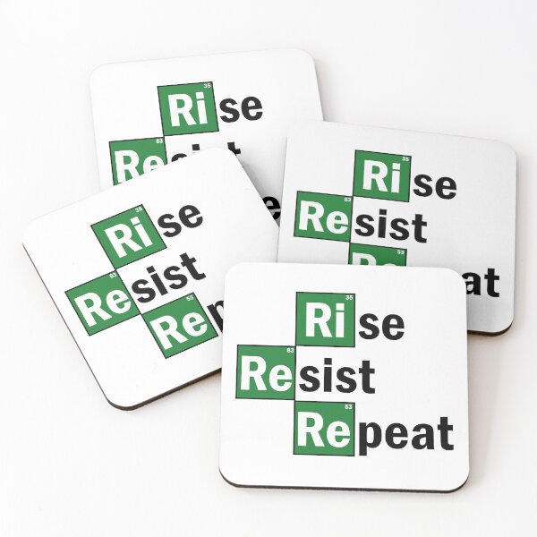 Item preview, RISE RESIST REPEAT designed and sold by Joseph Narob.