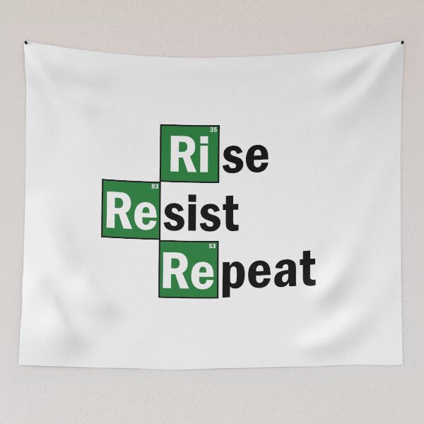 Item preview, RISE RESIST REPEAT designed and sold by Joseph Narob.