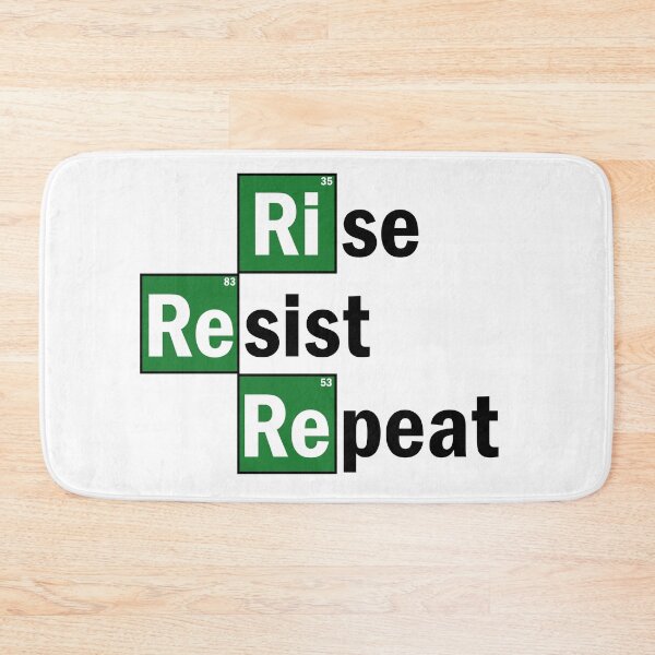 Item preview, RISE RESIST REPEAT designed and sold by Joseph Narob.