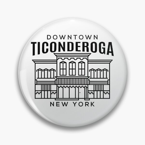 Item preview, Downtown Ticonderoga NY designed and sold by HalpinDesign.