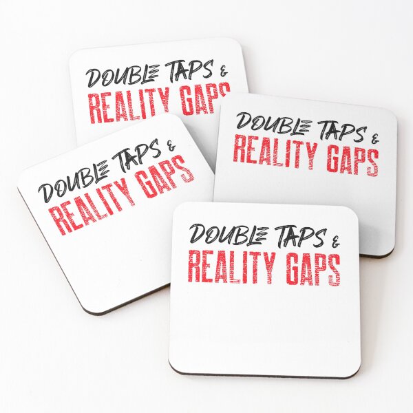 Item preview, Double Taps & Reality Gaps designed and sold by Spicy Chilli.