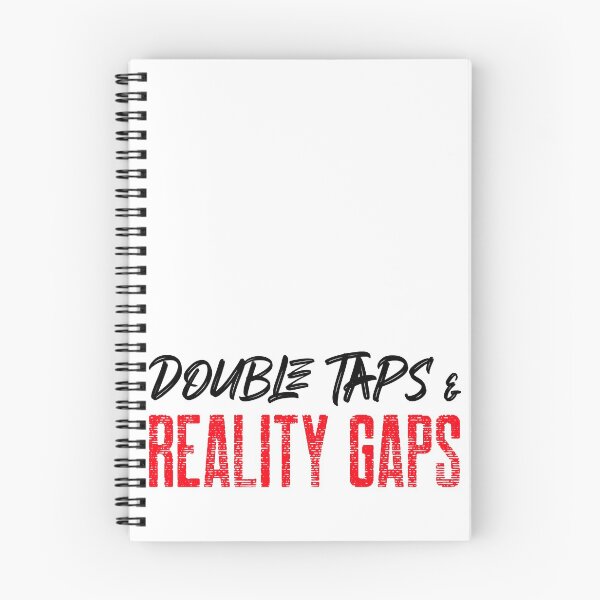 Item preview, Double Taps & Reality Gaps designed and sold by Spicy Chilli.