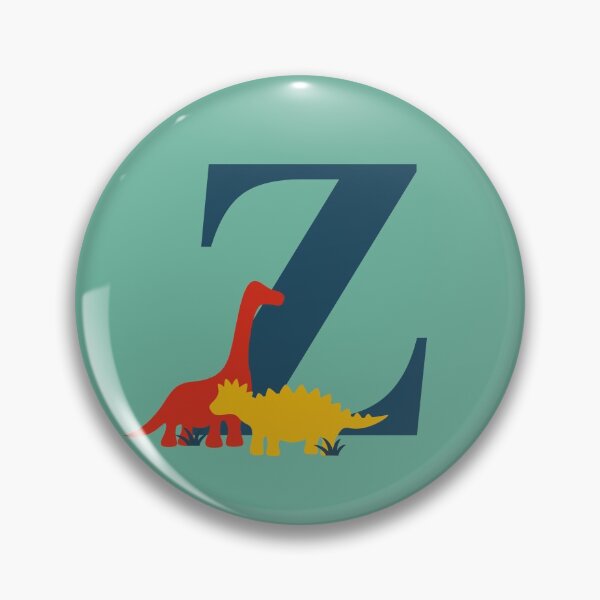 Item preview, Dinosaurs - Personalised Z Name, Initial, Monogram designed and sold by CocoandDaisy.