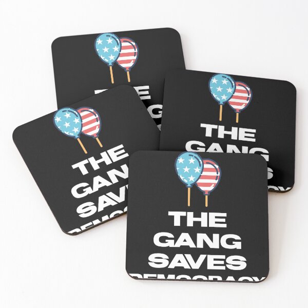 Item preview, The gang saves democracy designed and sold by MihneaL.