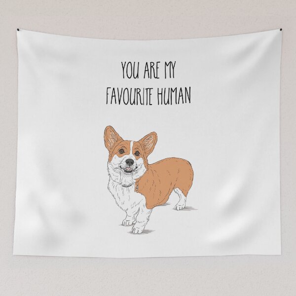 Item preview, Corgi Dog's Favourite Human designed and sold by Adam Regester.