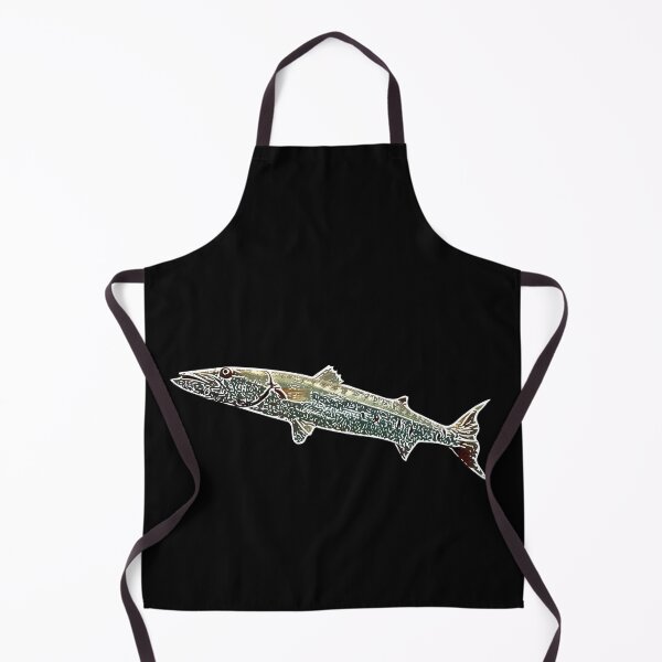 Item preview, Great Barracuda White Alternate Print designed and sold by designsasstultd.