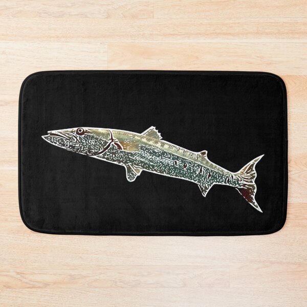 Item preview, Great Barracuda White Alternate Print designed and sold by designsasstultd.