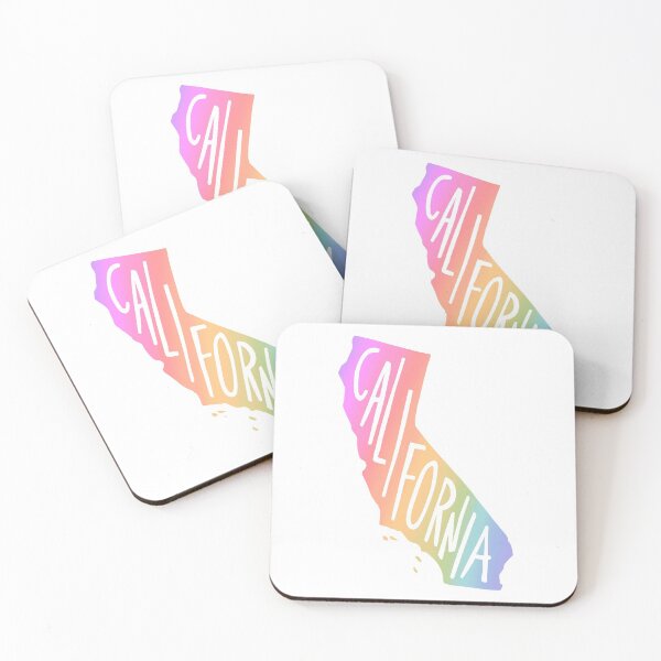 Item preview, California State USA Outline Map (Rainbow) designed and sold by acatalepsys.