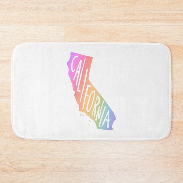 Item preview, California State USA Outline Map (Rainbow) designed and sold by acatalepsys.