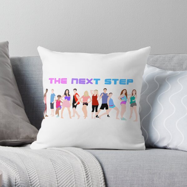 the next step main theme Throw Pillow