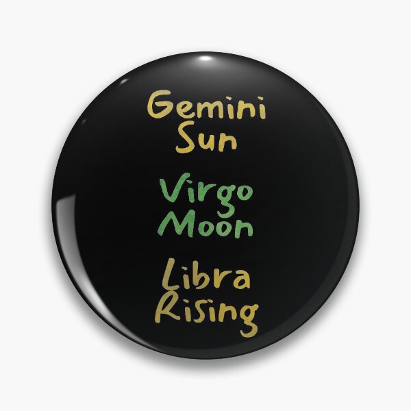 Item preview, Gemini Sun Virgo Moon Libra Rising Text designed and sold by leomooncreates.