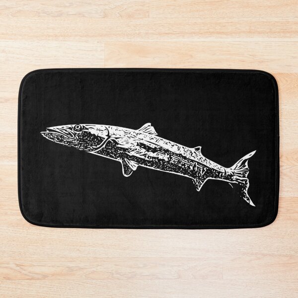 Item preview, Great Barracuda  White Print designed and sold by designsasstultd.