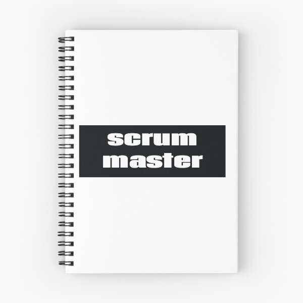 Item preview, Scrum Master designed and sold by ProjectX23.