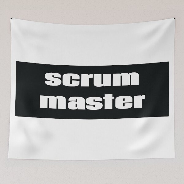 Item preview, Scrum Master designed and sold by ProjectX23.