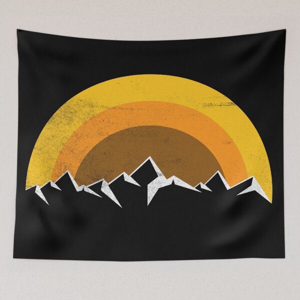 Item preview, autumn mountain sun designed and sold by pholange.