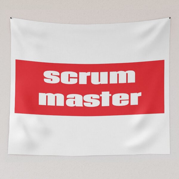 Item preview, Scrum Master designed and sold by ProjectX23.
