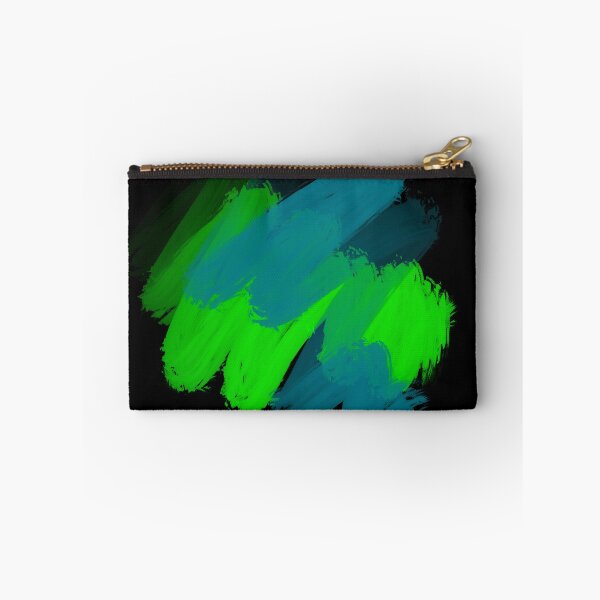 Item preview, Green and blue abstract painting designed and sold by BV-creas.