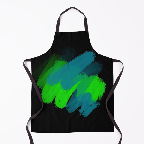 Item preview, Green and blue abstract painting designed and sold by BV-creas.