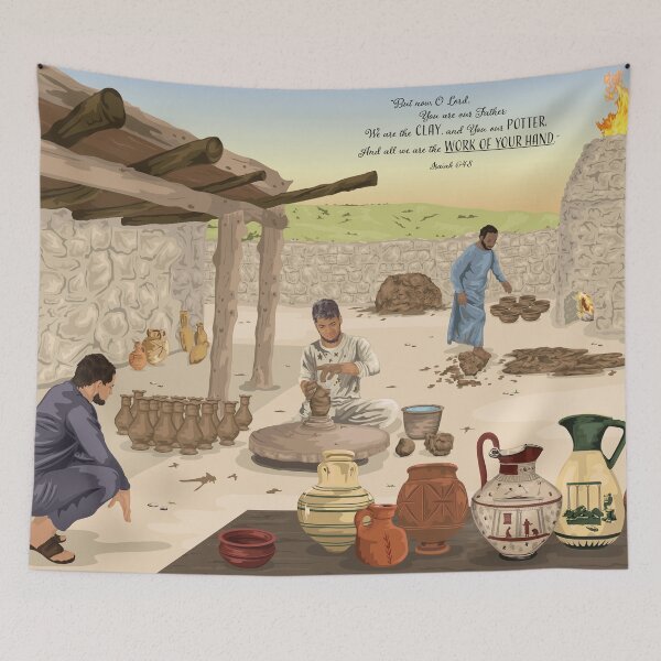 Item preview, "We are the clay, and You our potter" designed and sold by Annalisa-Jones.
