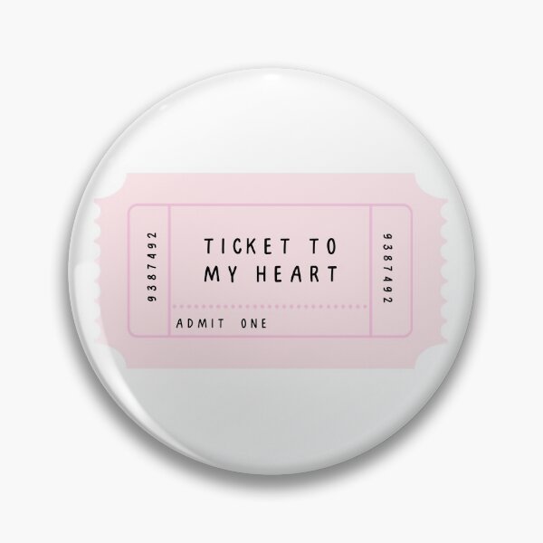 Item preview, Ticket to My Heart designed and sold by alwayselle.