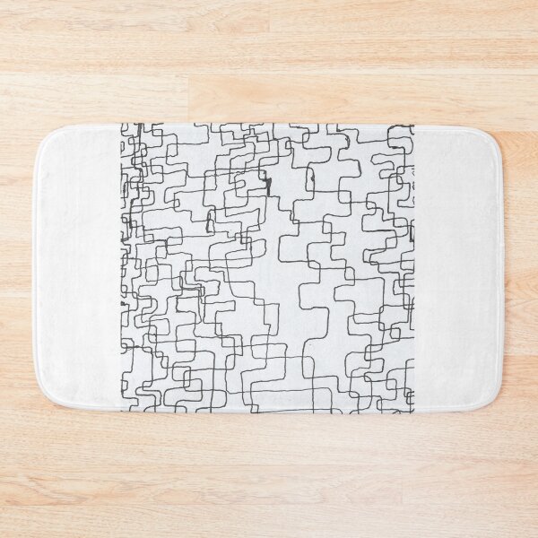 Item preview, Ninety -Degree Right Angle Squiggle Pattern designed and sold by spookyskratchy.