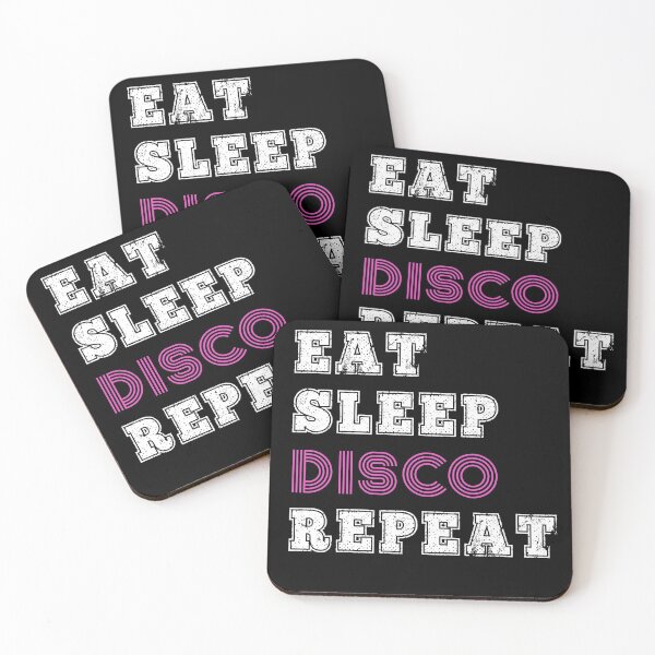 Item preview, Eat Sleep Disco Repeat Funny Club Dancer 1970s Retro Gift designed and sold by carlhunt99.