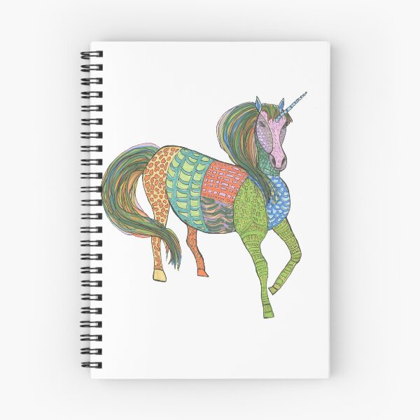 Item preview, Fantasy, mythical creatures, unicorn, multicolored, Promarker, BebiCervin designed and sold by BebiCervin.