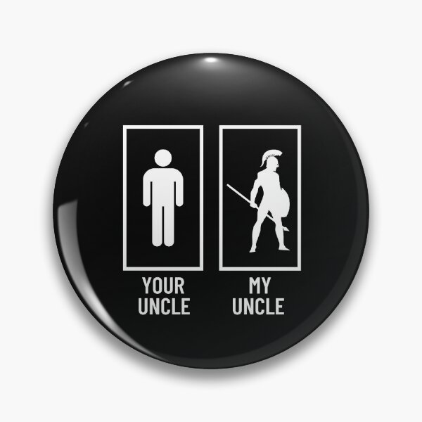 Aperçu de l'œuvre Ton oncle mon oncle guerrier créée et vendue par Funtastic-GOODS.