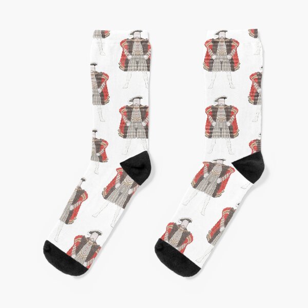 Henry VIII tapestry Socks