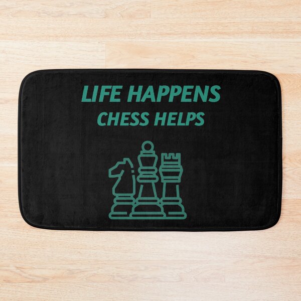 Item preview, Life Happens Chess Helps designed and sold by joabaj.